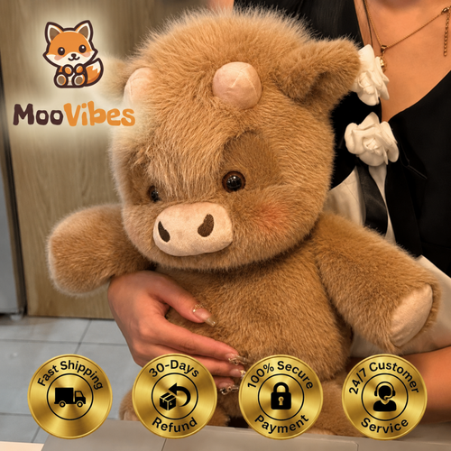 MooVibes™ - Running Little Cow Plushie